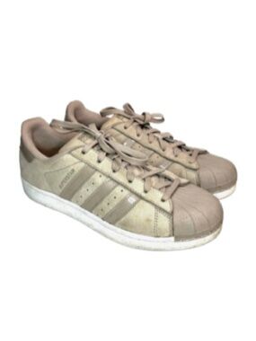Adidas Superstar 'Grey Suede' Low Top Sneakers | 8